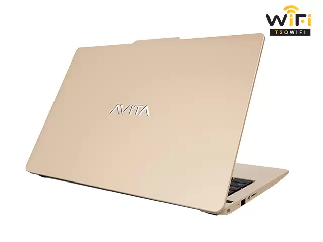Laptop Avita LIBER V14 màu vàng unicorn gold hỗ trợ người dùng hiệu quả