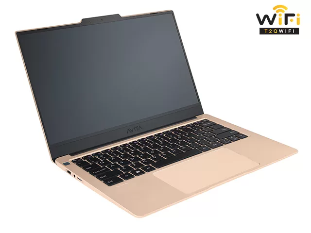 Laptop Avita LIBER V14 màu vàng champagne gold sang trọng