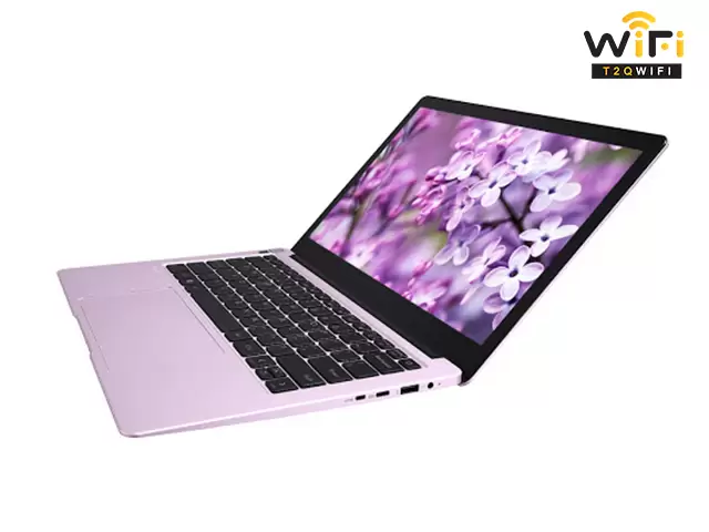 Laptop Avita LIBER V14 màu tím fragrant lilac với vỏ ngoài cứng cáp, màu sắc tinh tế