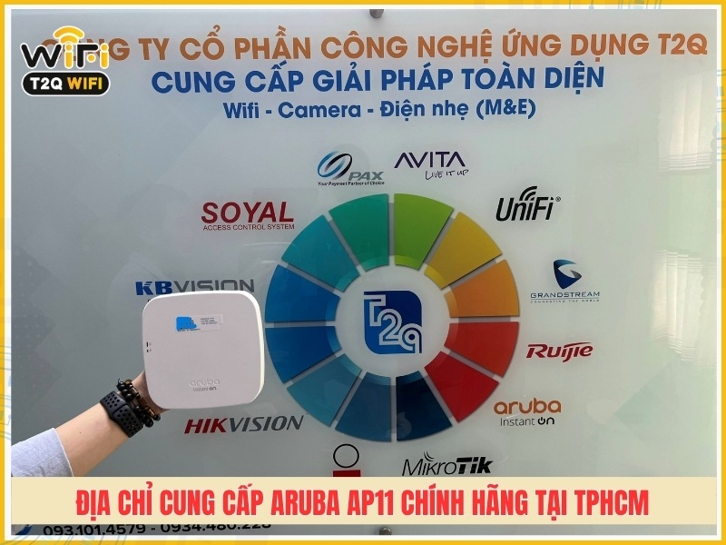 Địa chỉ cung cấp Aruba AP11 chính hãng tại TPHCM