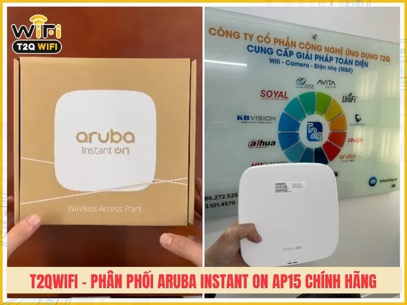 t2qwifi - phân phối Aruba Instant On AP15 chính hãng