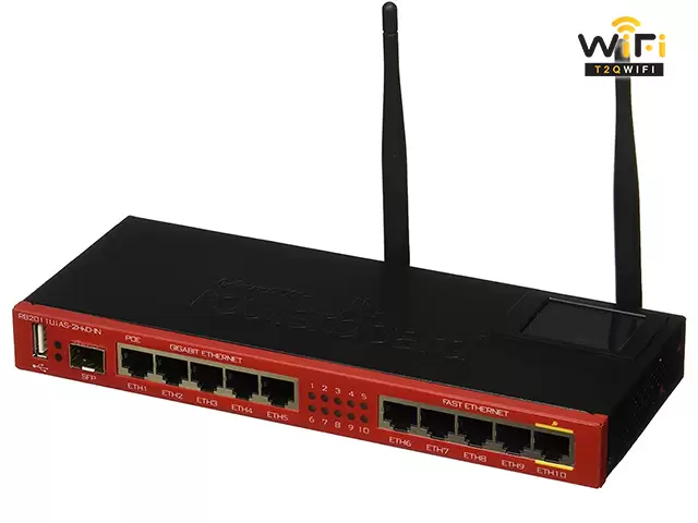 Cấu tạo của thiết bị router MIKROTIK RB2011UiAS-IN