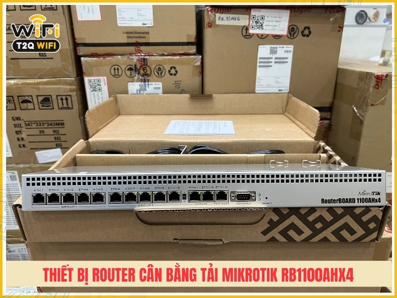 Thiết Bị Router cân bằng tải MIKROTIK RB1100AHx4