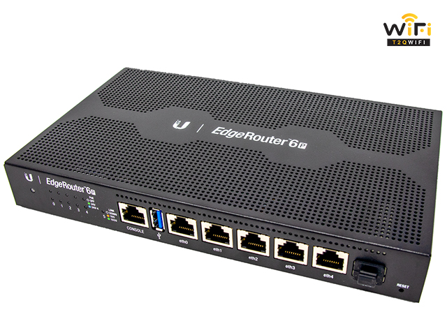 T2QWIFI chuyên cung cấp thiết bị Router Ubiquiti EdgeRouter 6P chính hãng, giá tốt