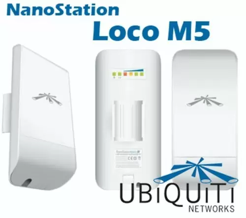 Thiết bị truyền dẫn Ubiquiti AirMax NanoStation Loco M5 Outdoor thông minh