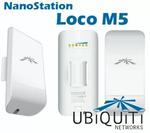Thiết bị truyền dẫn Ubiquiti AirMax NanoStation Loco M5 Outdoor thông minh