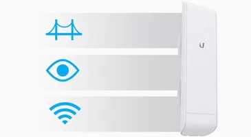 Ubiquiti AirMax NanoStation Loco M5 Outdoor hỗ trợ đa ứng dụng khác nhau