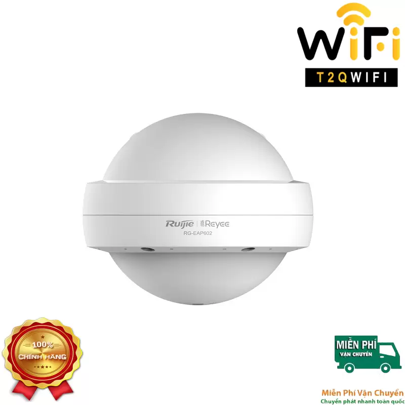 Đặc điểm cấu tạo của thiết bị phát sóng WiFi Ruijie RG-EAP602
