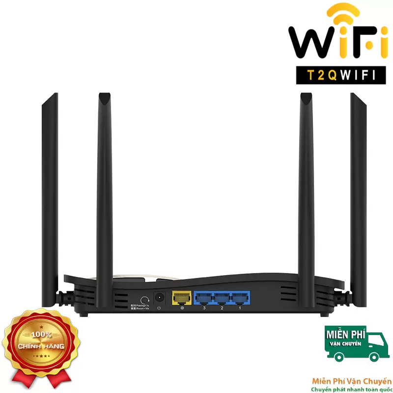 Cấu tạo của thiết bị phát sóng WiFi Ruijie RG-EW1200G Pro 