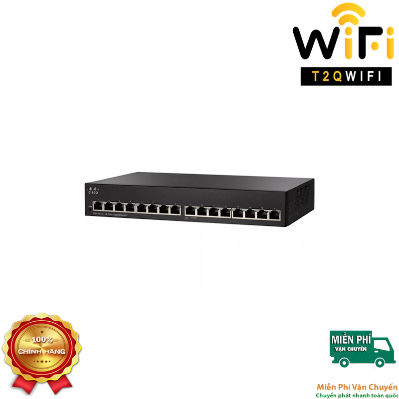 CISCO SG95-16, Switch 16-Port 10/100/1000 Gigabit Unmanaged
