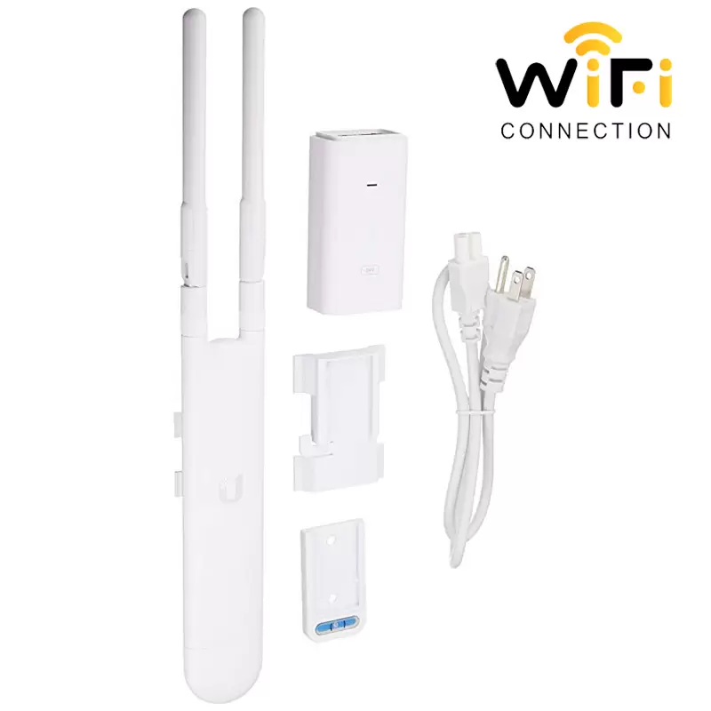 Cấu tạo của thiết bị phát sóng WiFi UniFi UAP-AC-Mesh Outdoor,