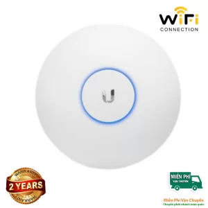 Thiết bị Phát Sóng WiFi UniFi UAP-AC-LR, xuyên tường, hỗ trợ hơn 100 kết nối đồng thời