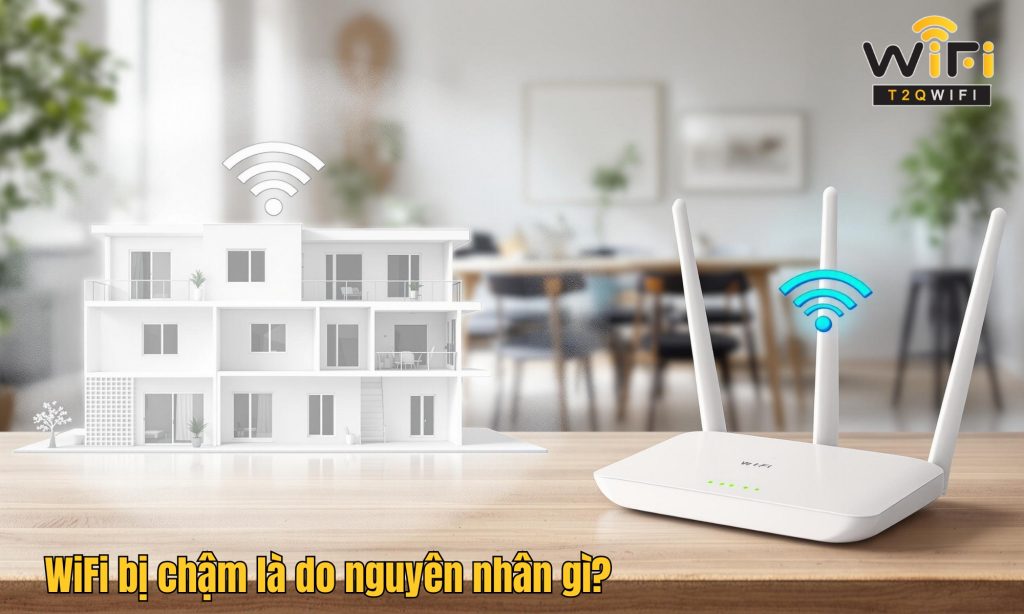 Wifi bi cham la do nguyen nhan gi