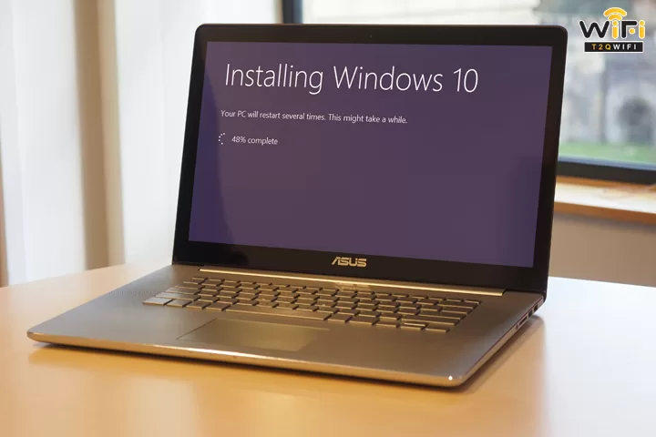 Laptop dò tìm không thấy mạng wifi nào trong danh sách