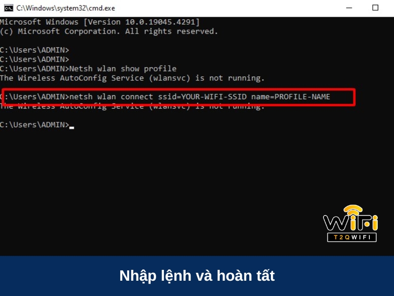 Ket noi wifi cho may tinh va laptop dung Win 7 8 bang Command Prompt