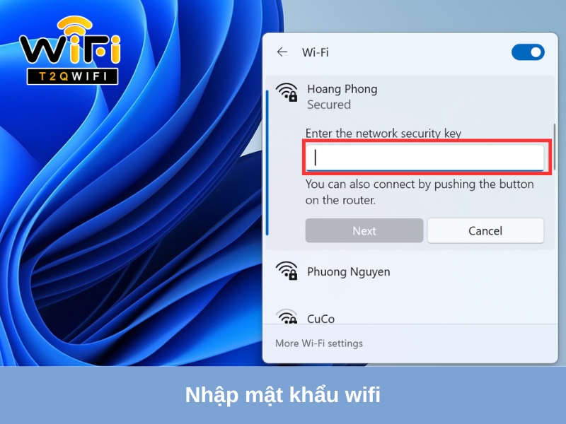 Huong dan cach ket noi wifi cho laptop don gian