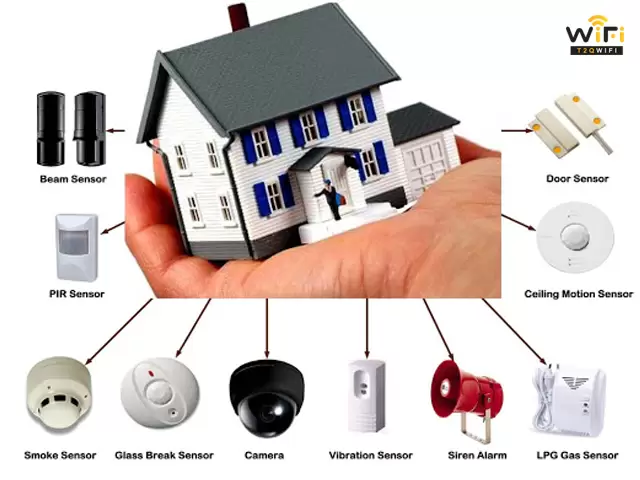 Các bước thi công lắp đặt hệ thống báo động tại T2QWIFI