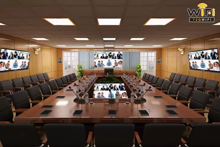 Lý do nên chọn thi công lắp đặt hệ thống hội nghị tại T2QWIFI