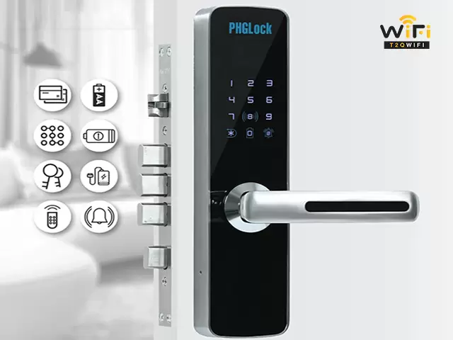 Điểm nổi bật của dòng khóa cửa điện tử PHGLock KR7153 thông minh