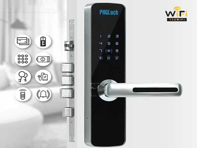 Điểm nổi bật của dòng khóa cửa điện tử PHGLock KR7153 thông minh