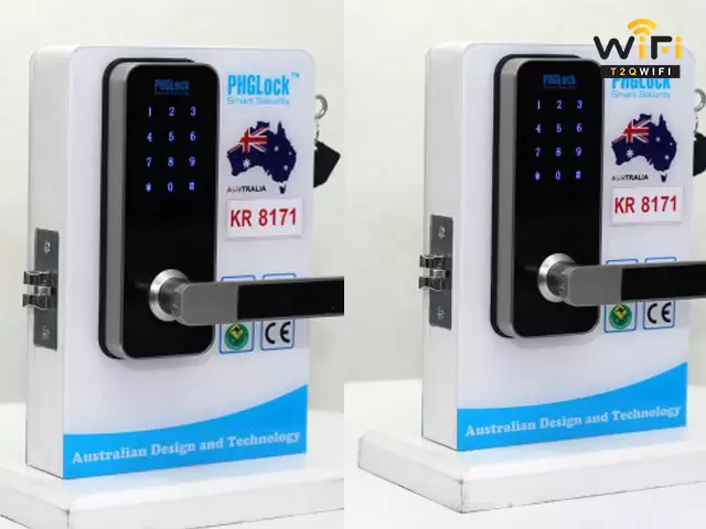 T2QWIFI chuyên phân phối Khóa điện tử PHGLock KR8171 chính hãng, giá tốt