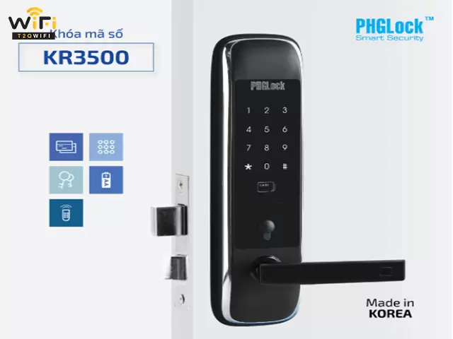 Ưu điểm của khóa cửa điện tử PHGLock KR3500