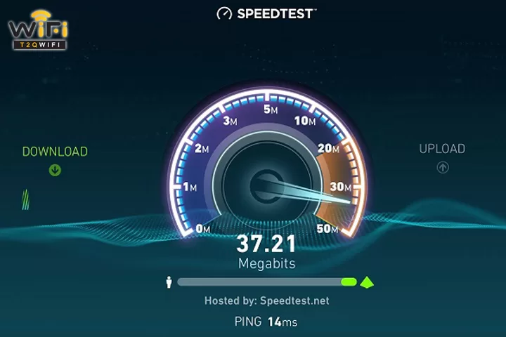 Su dung SpeedTest de do toc do mang