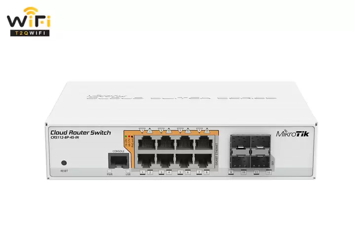 Lợi ích khi mua Switch Mikrotik CRS112-8P-4S-IN tại T2QWIFI