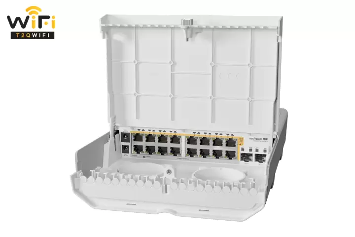 Lợi ích khi mua Switch Mikrotik CRS318-16P-2S+OUT tại T2QWIFI