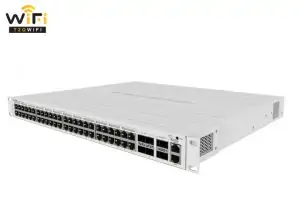 Thiết Bị Chuyển Mạch Switch Mikrotik CRS354-48P-4S+2Q+RM