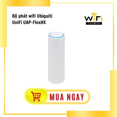 Bộ phát wifi Ubiquiti UniFi UAP-FlexHD Wave 2 ốp trần/ngoài trời 2033Mbps, tải 120user
