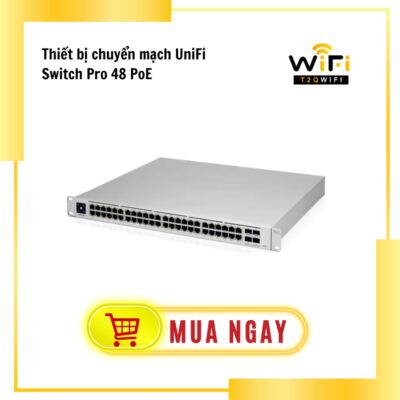 Thiết bị chuyển mạch UniFi Switch Pro 48 PoE (USW-Pro-48-PoE)