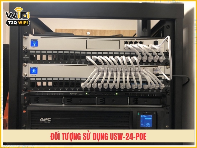 Đối tượng sử dụng USW-24-PoE