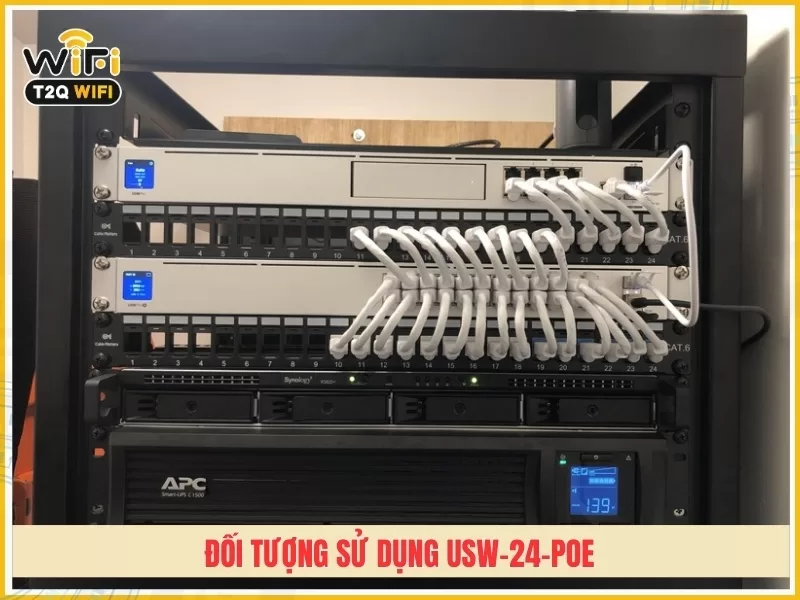 Đối tượng sử dụng USW-24-PoE