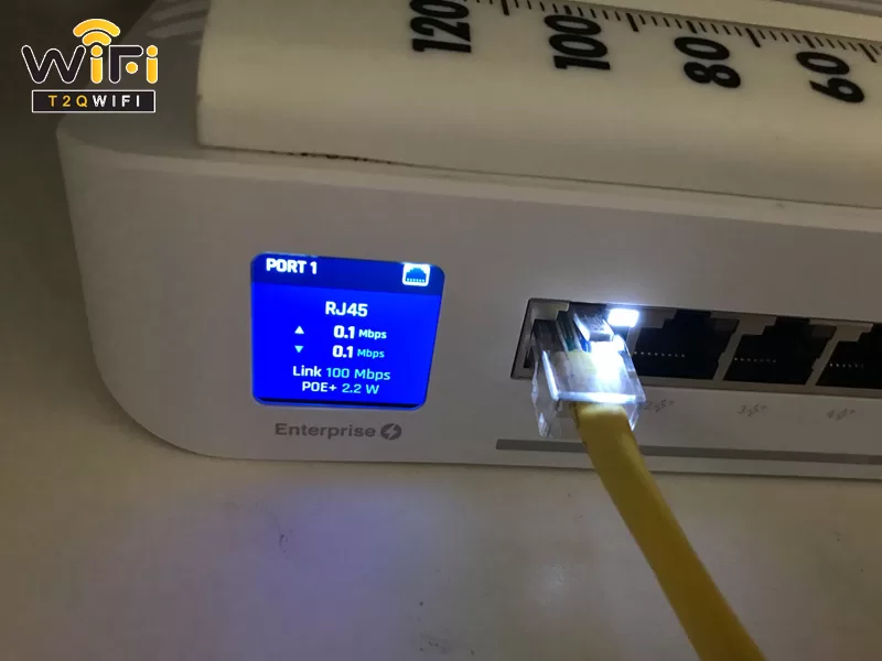 điểm nổi bật của thiết bị USW-Enterprise-8-PoE