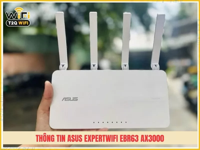 Bộ phát sóng WiFi 6 ASUS ExpertWiFi EBR63 AX3000 Dual-Band AiMesh