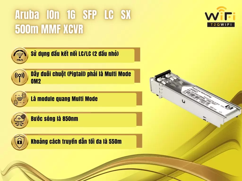 Thong so ky thuat Module quang Aruba J4858D