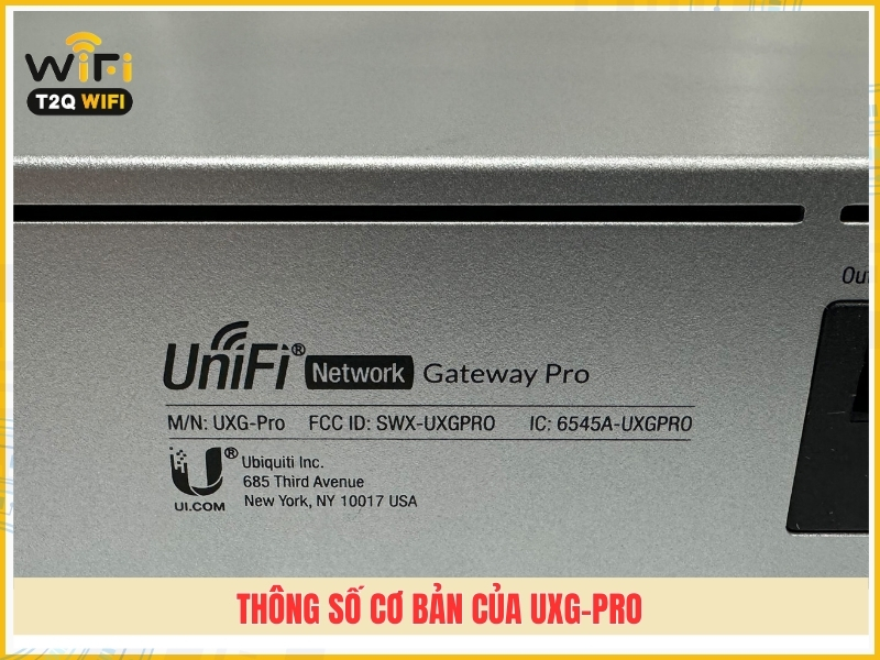 Thong so co ban cua UXG Pro
