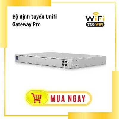 Bộ định tuyến Unifi Gateway Pro (UXG-Pro) | 3.5+ Gbps | Chính Hãng