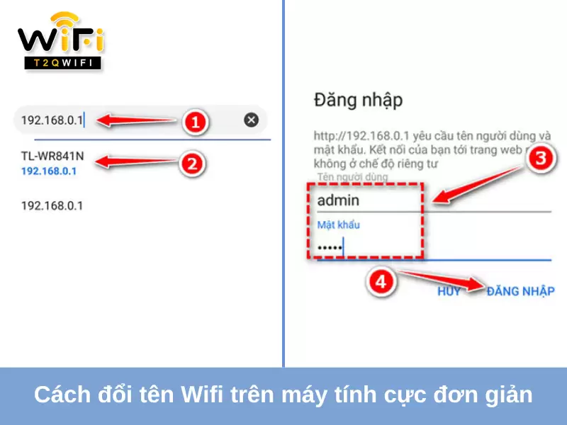 Cach doi ten Wifi tren may tinh cuc don gian