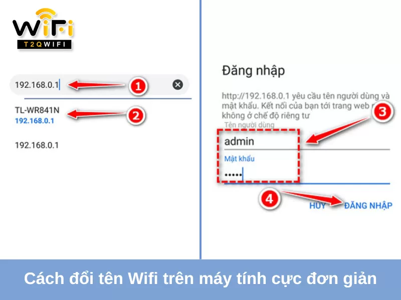 Cach doi ten Wifi tren may tinh cuc don gian