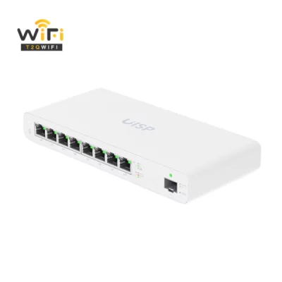 Bộ chuyển mạch Ubiquiti UISP Switch (UISP-S) | 8 cổng Gigabit Ethernet 10/100/1000Mbps | Công suất chuyển tiếp 18 Gbps