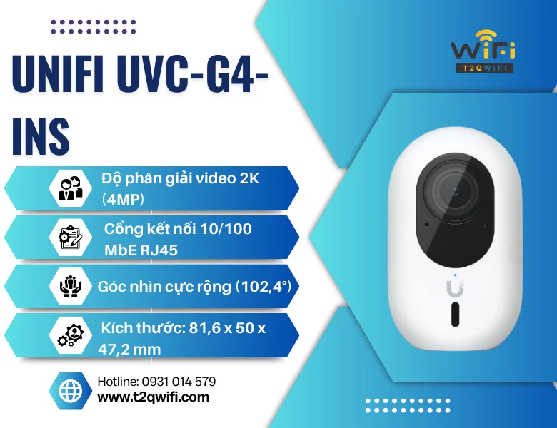 Camera UniFi G4 Instant (UVC-G4-INS)