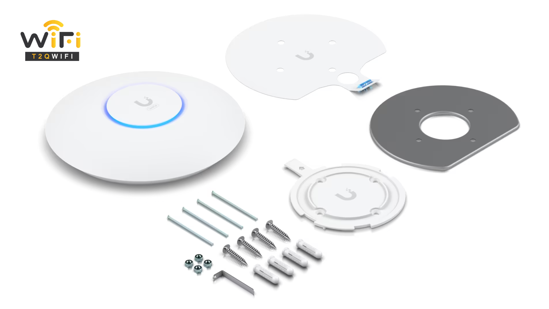 Trong hộp của Bộ phát WiFi UniFi U6 Plus (U6+) bao gồm