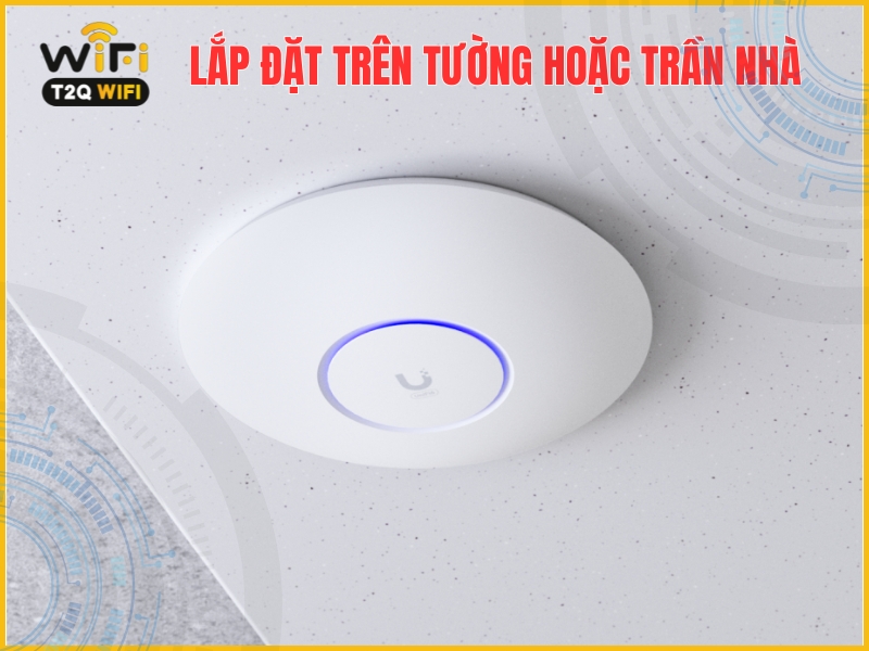 Lap dat tren tuong hoac tran nha