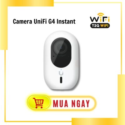 Camera UniFi G4 Instant (UVC-G4-INS)| Cổng kết nối 10/100 MbE RJ45| Chống va đập (chuẩn IK04)
