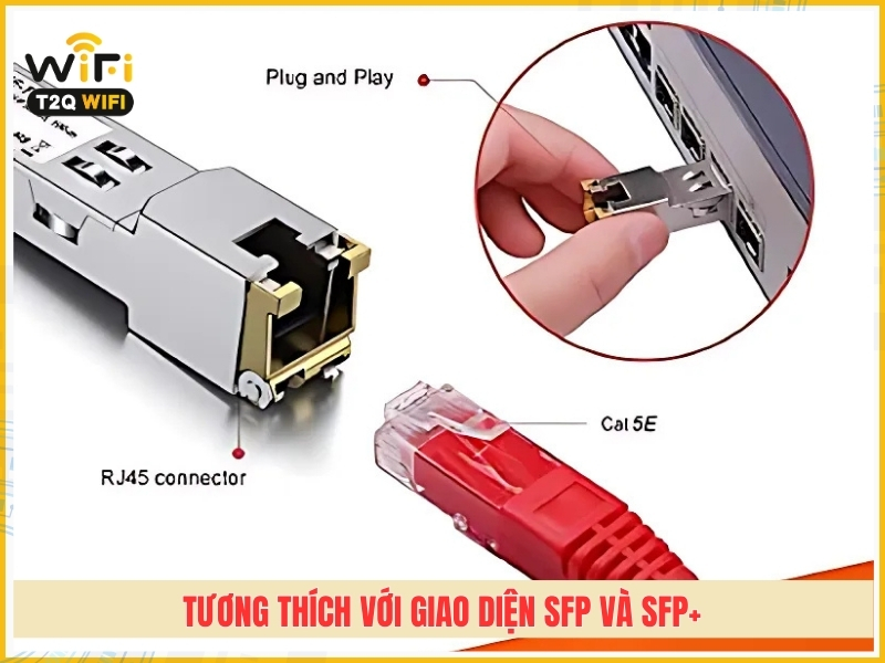 Tuong thich voi giao dien SFP va SFP