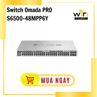 Thiết bị mạng Switch Omada Pro S6500-48MPP6Y