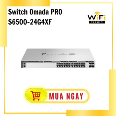 Thiết bị mạng Switch Omada Pro S6500-24G4XF