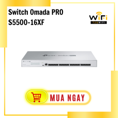 Thiết bị mạng Switch Omada Pro S5500-16XF
